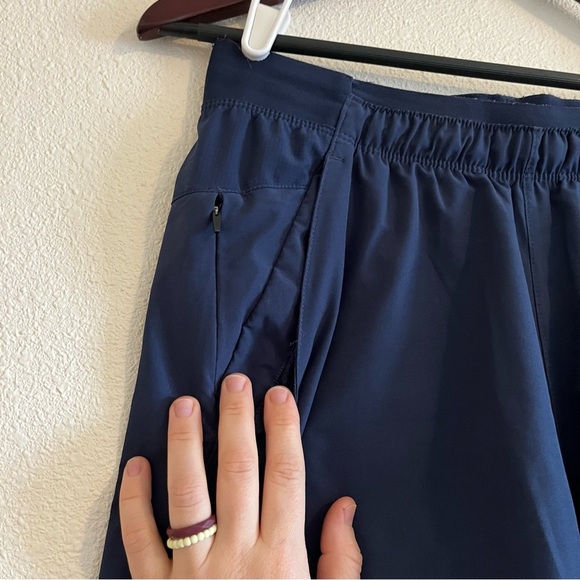 Skora Mens Navy Quick Dry Elastic Waist Running Shorts Size S - Picture 3 of 13